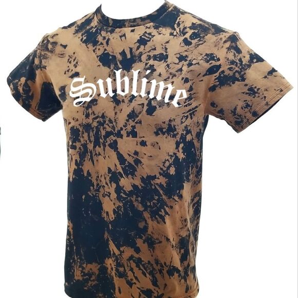 SUBLIME Acid Washed, Distressed (Band Tee) Rock Tee, Punk, Rap Tee Skateboarding - Picture 3 of 5